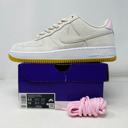 Nike Air Force 1 Low SB Light Orewood Brown Pink