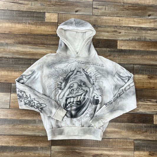Hellstar HStar Records Hoodie White