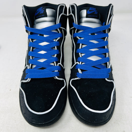 Nike SB Dunk High Black Purple Box