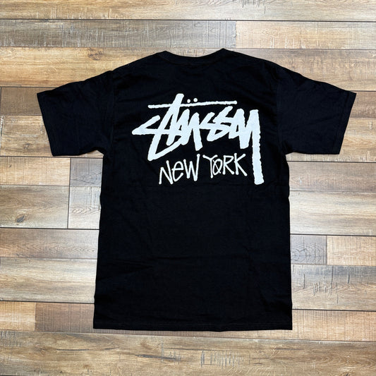 Stussy NYC New York City Chapter Tee Black