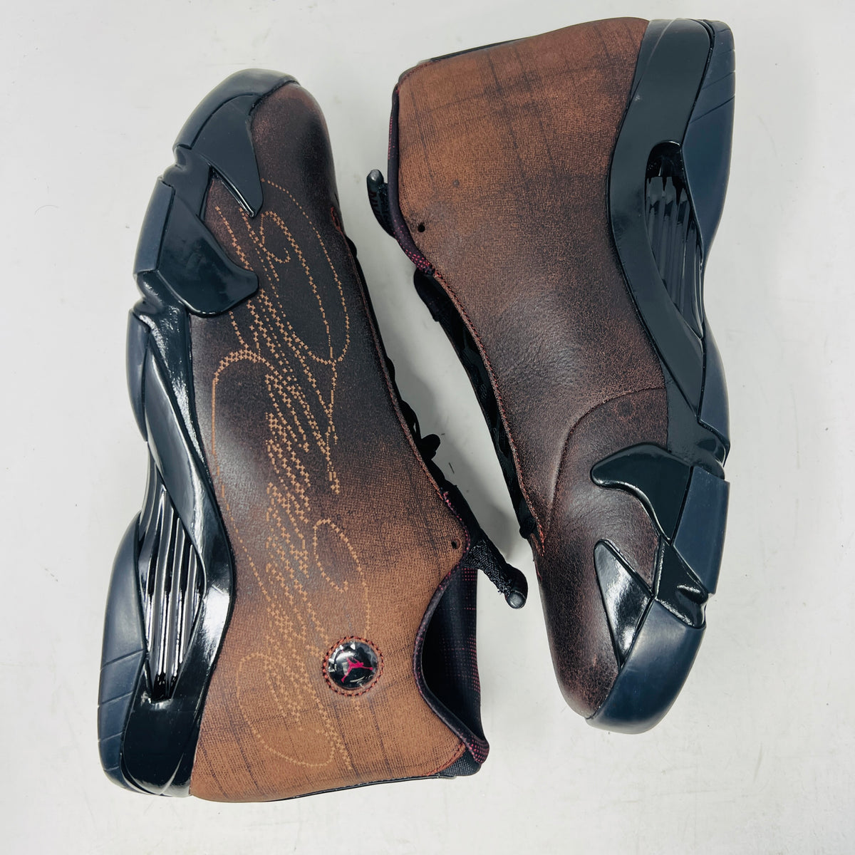 Jordan 14 Retro Mowalola Burnt Red