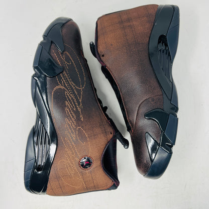 Jordan 14 Retro Mowalola Burnt Red