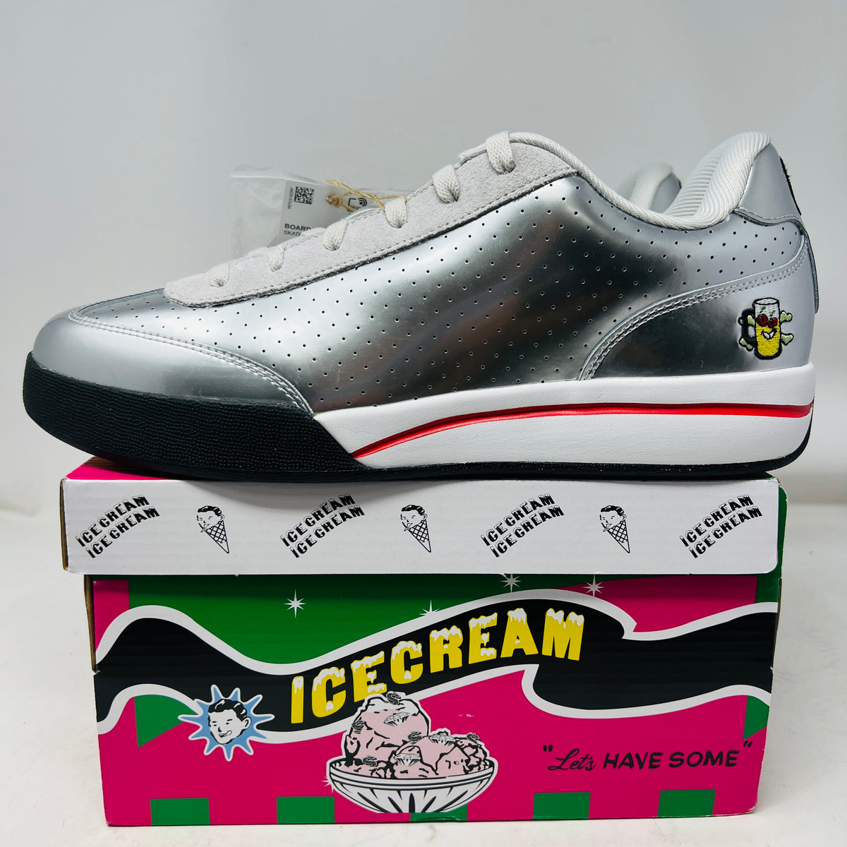 Reebok Board Flip BBC Ice Cream Silver Metallic