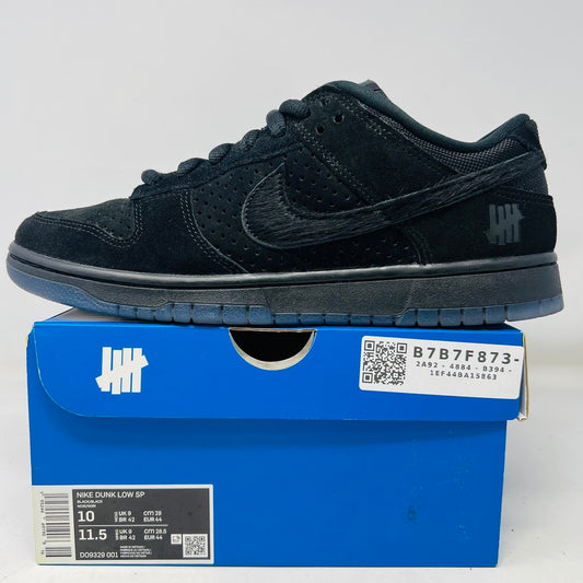 Nike Dunk Low SP Undefeated 5 On It Black