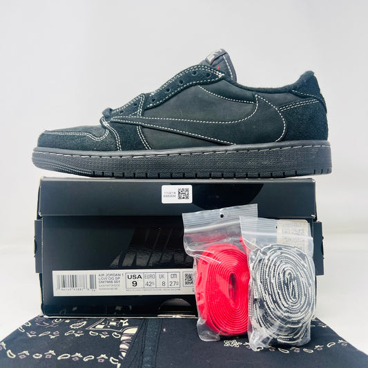 Jordan 1 Retro Low OG SP Travis Scott Black Phantom