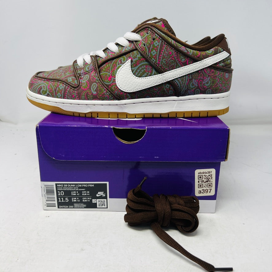 Nike SB Dunk Low Pro Paisley Brown