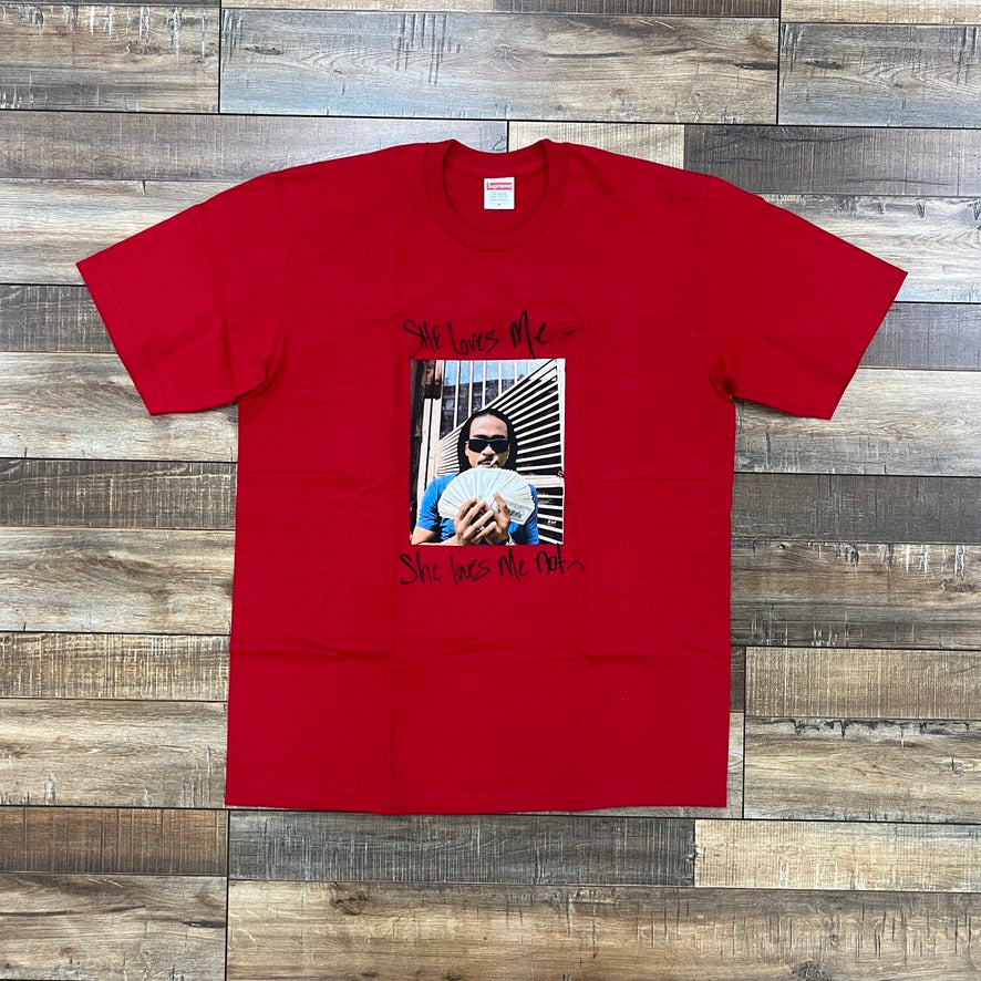Supreme Max B Tee Red