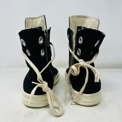Rick Owens DRKSHDW High Top Black Milk