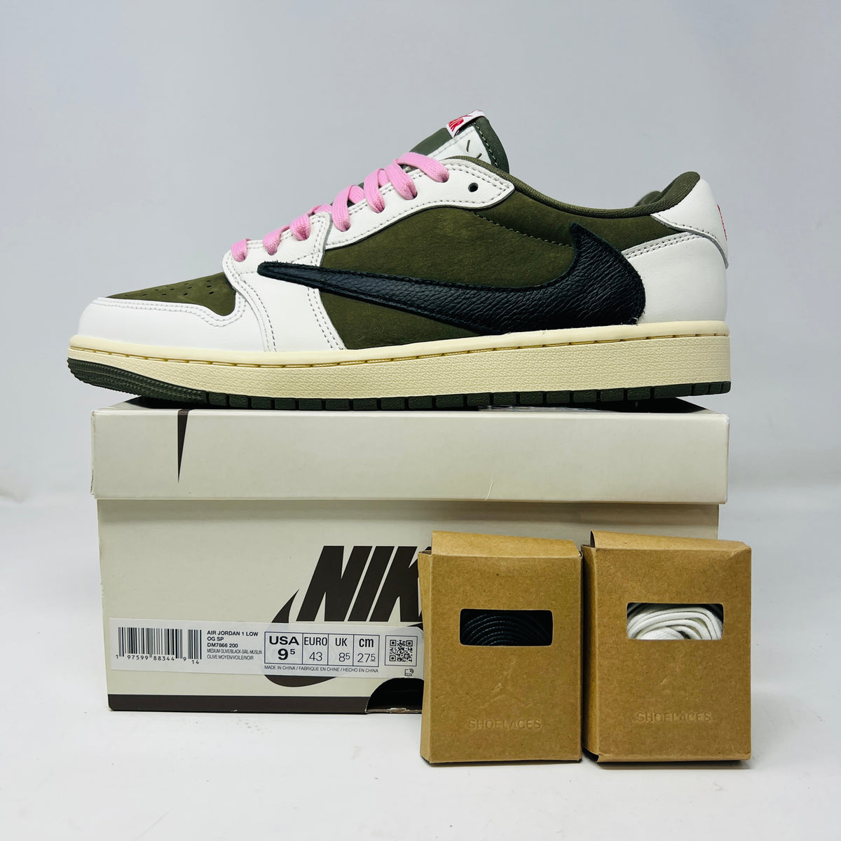 Jordan 1 Retro Low OG SP Travis Scott Medium Olive