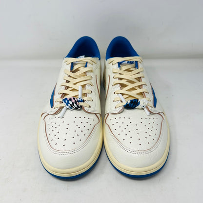 Jordan 1 Retro Low OG SP Fragment x Travis Scott Sail Military Blue