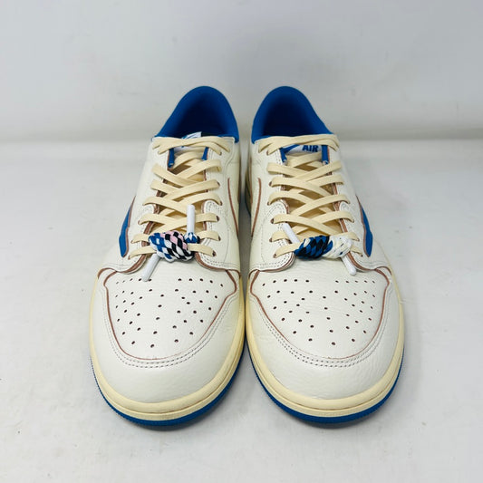 Jordan 1 Retro Low OG SP Fragment x Travis Scott Sail Military Blue