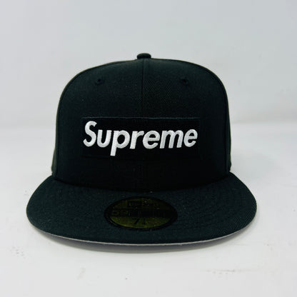 Supreme Rings Box Logo New Era 59Fifty Fitted Hat Black