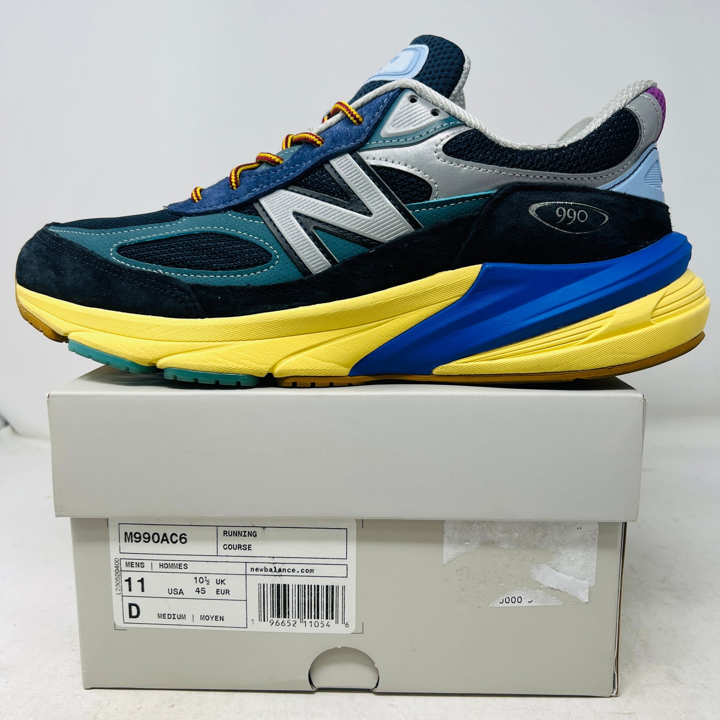 New Balance 990v6 MiUSA Action Bronson Lapis Lazuli
