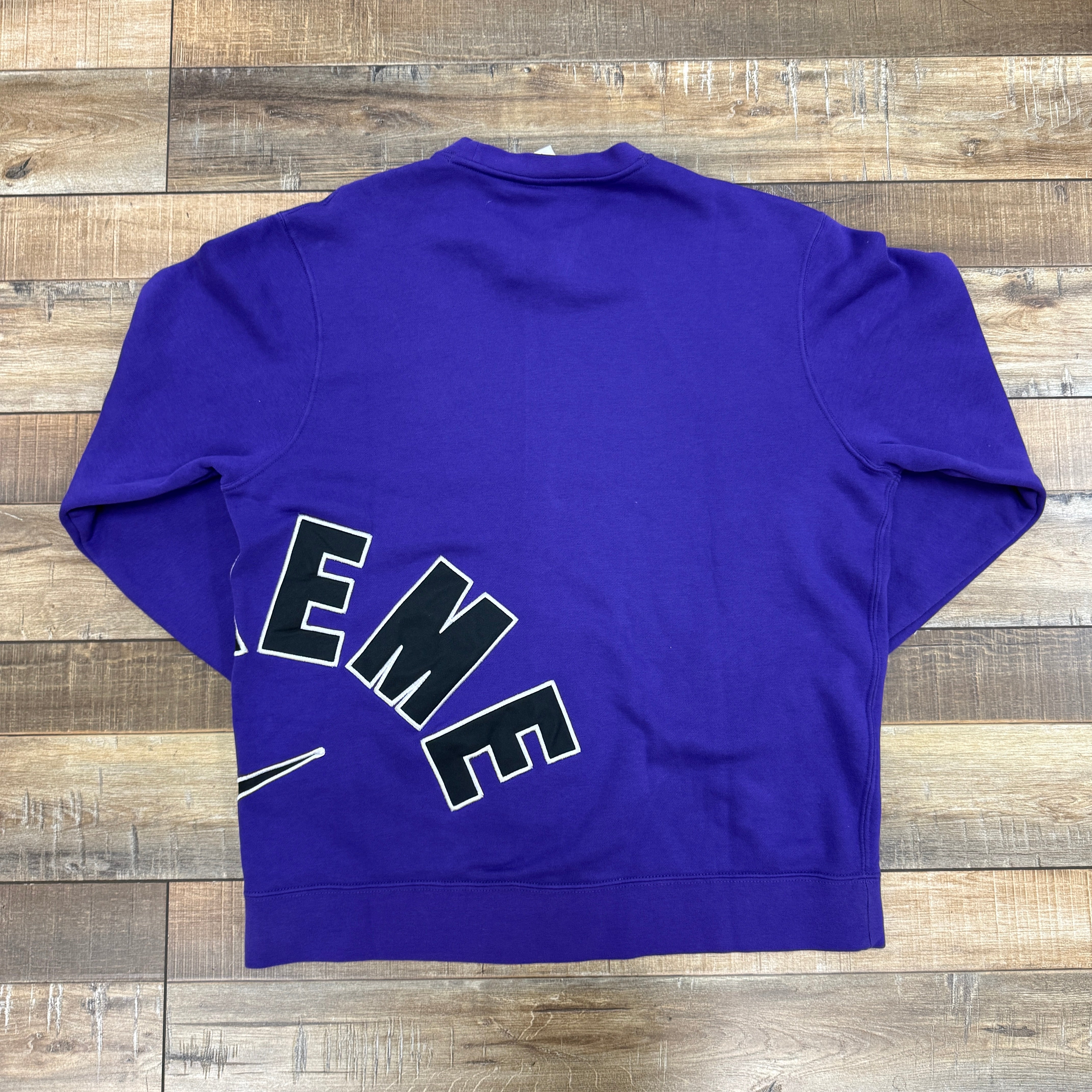 Supreme Nike Arc Crewneck Purple – Holy Ground
