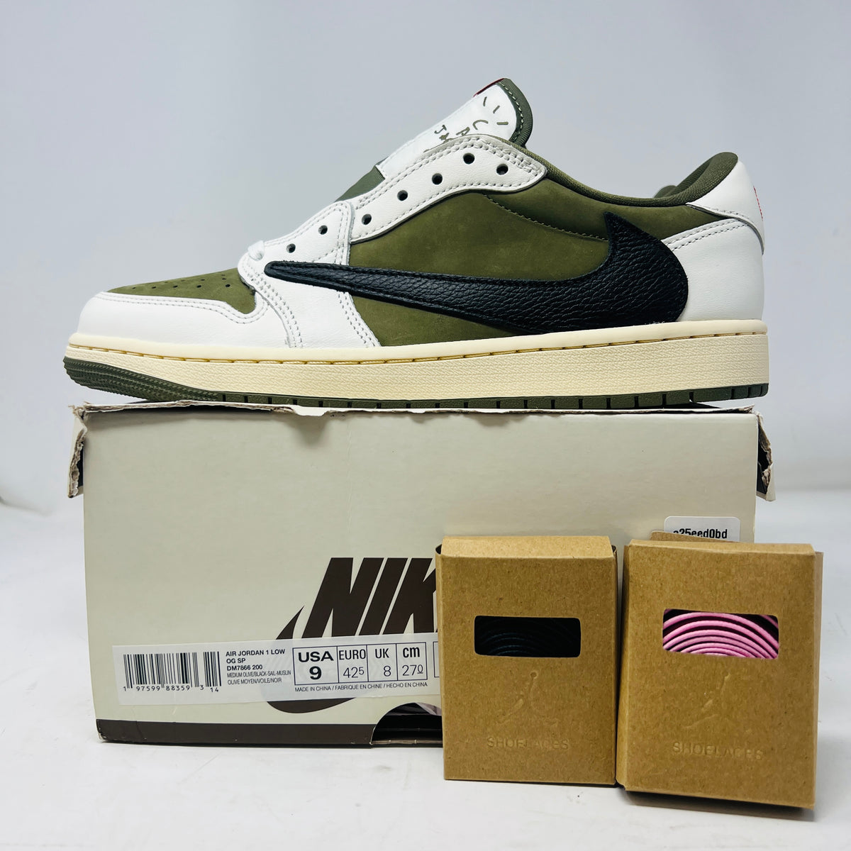 Jordan 1 Retro Low OG SP Travis Scott Medium Olive
