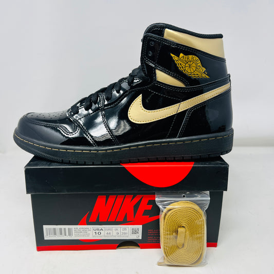 Jordan 1 Retro High Black Metallic Gold (2020)