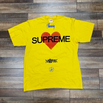Supreme Announcing Tee Yellow