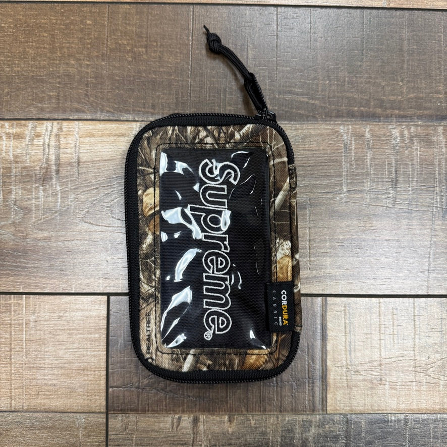 Supreme Small Zip Pouch Real Tree Camo