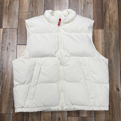 Supreme Nike Denim Puffer Vest Natural