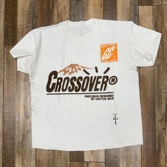Travis Scott Cactus Jack Crossover Tee White, Preowned