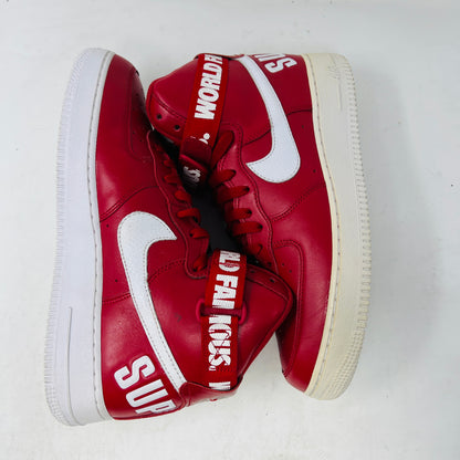 Nike Air Force 1 High Supreme World Famous Red