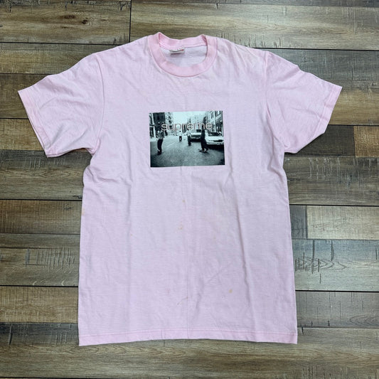 Supreme Crew 96 Tee Light Pink