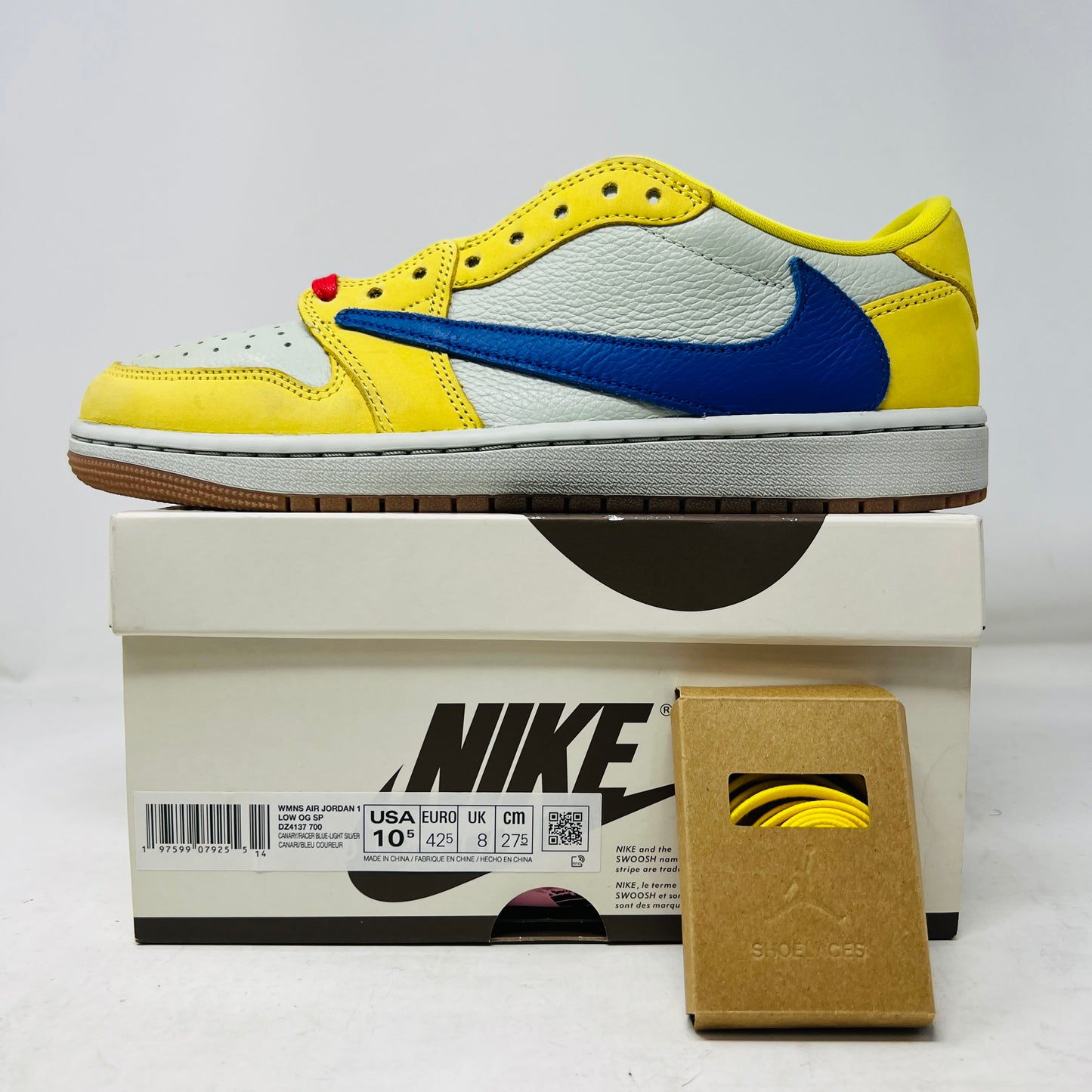 Jordan 1 Retro Low OG SP Travis Scott Canary (Women's)