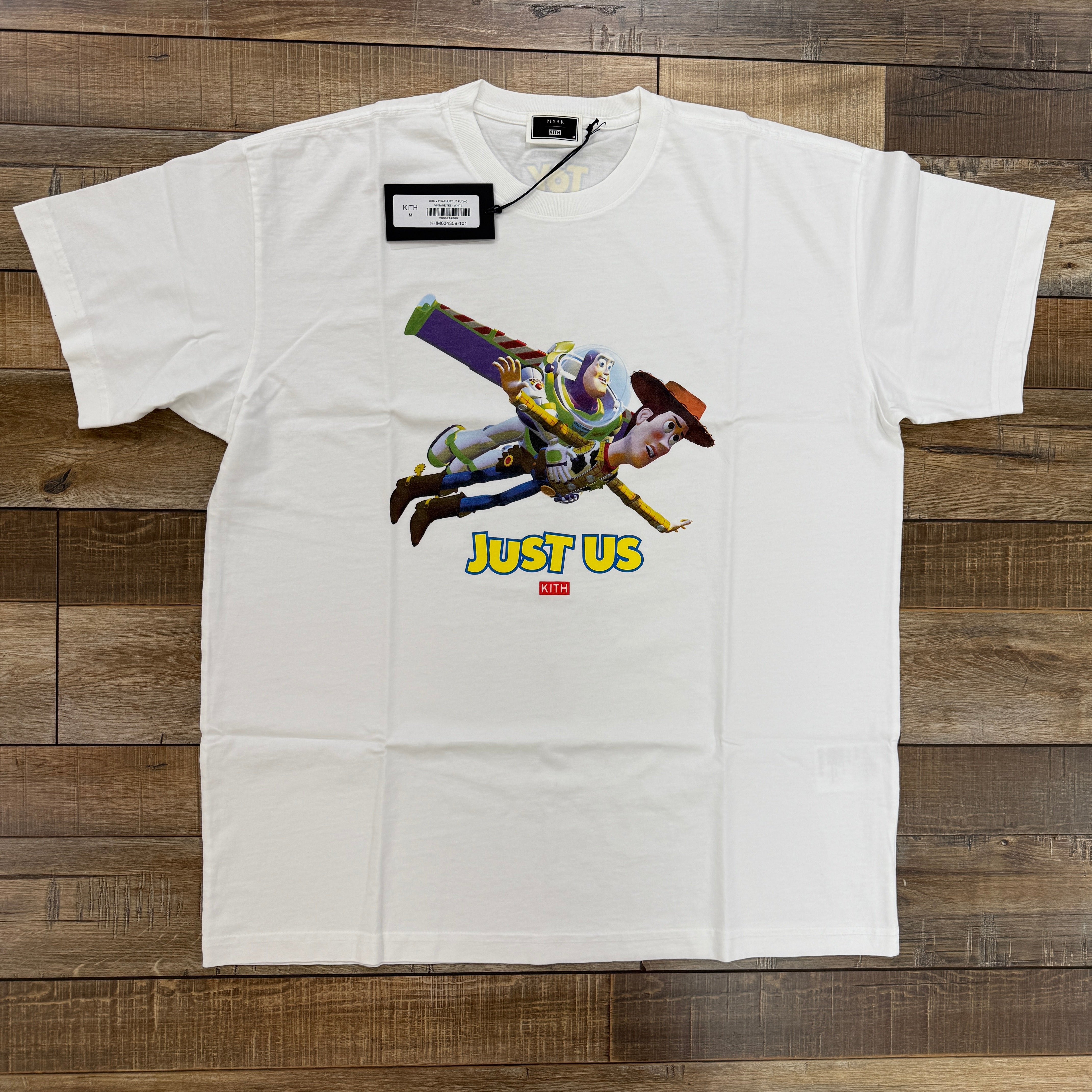 トップス Kith Pixar Just Us Flying Vintage Tee Kith x Disney Pixar Just Us Flying Vintage Tee – Holy Ground