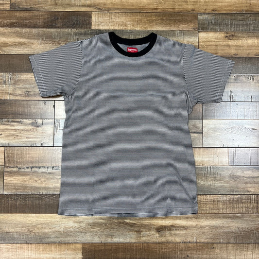 Supreme New York Micro Stripe Tee