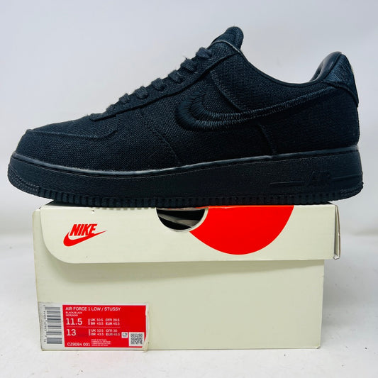 Nike Air Force 1 Low Stussy Black
