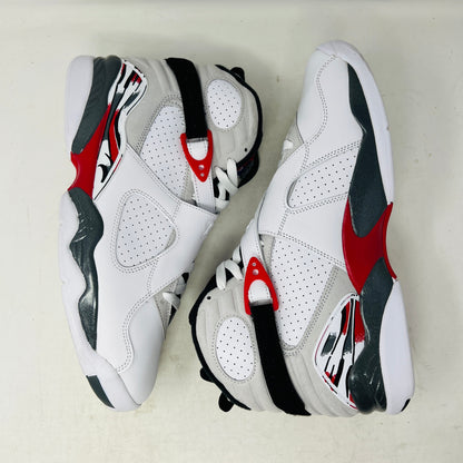 Jordan 8 Retro White True Red (2025)