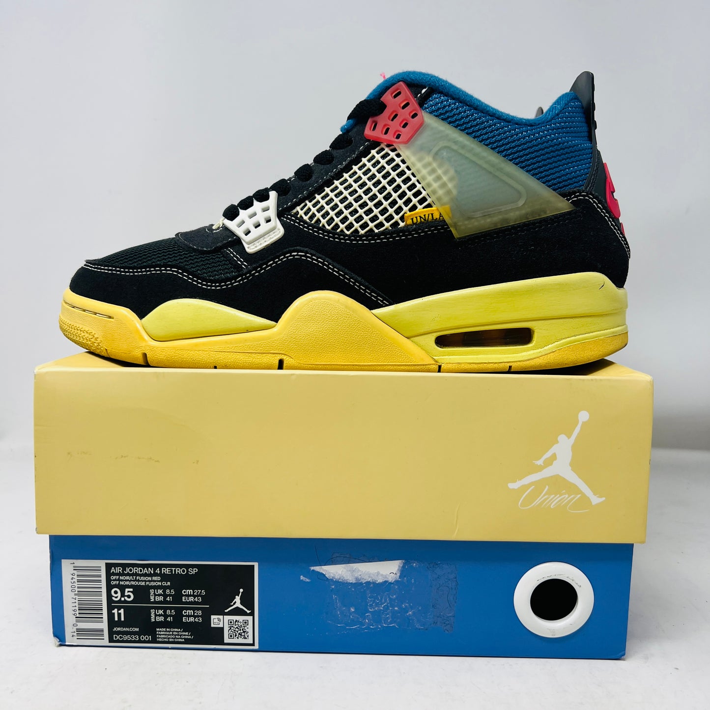 Jordan 4 Retro Union Off Noir