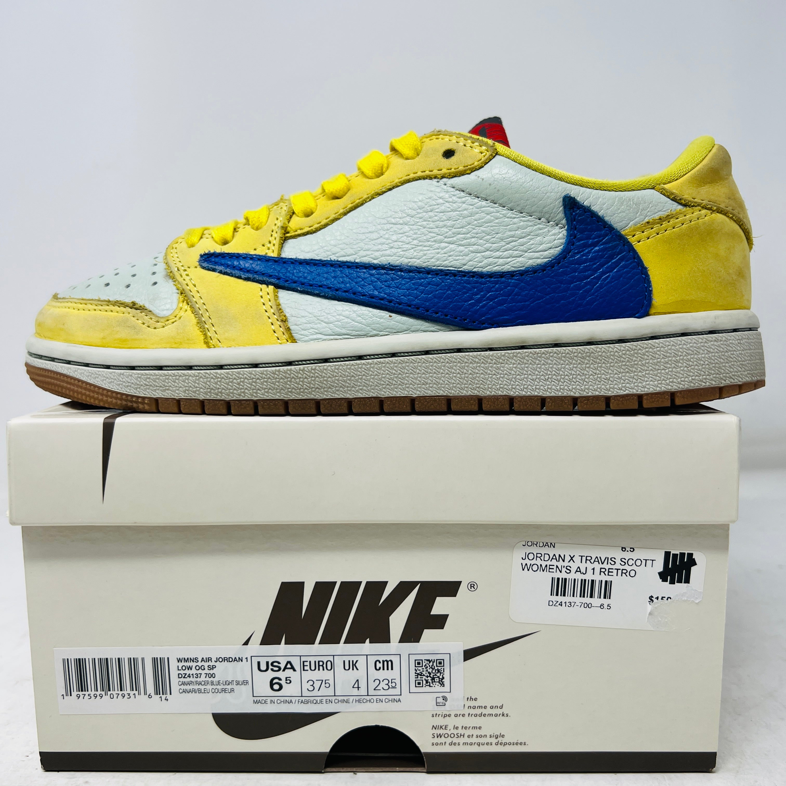 Jordan 1 Retro Low OG SP Travis Scott Canary (Women's) – Holy Ground