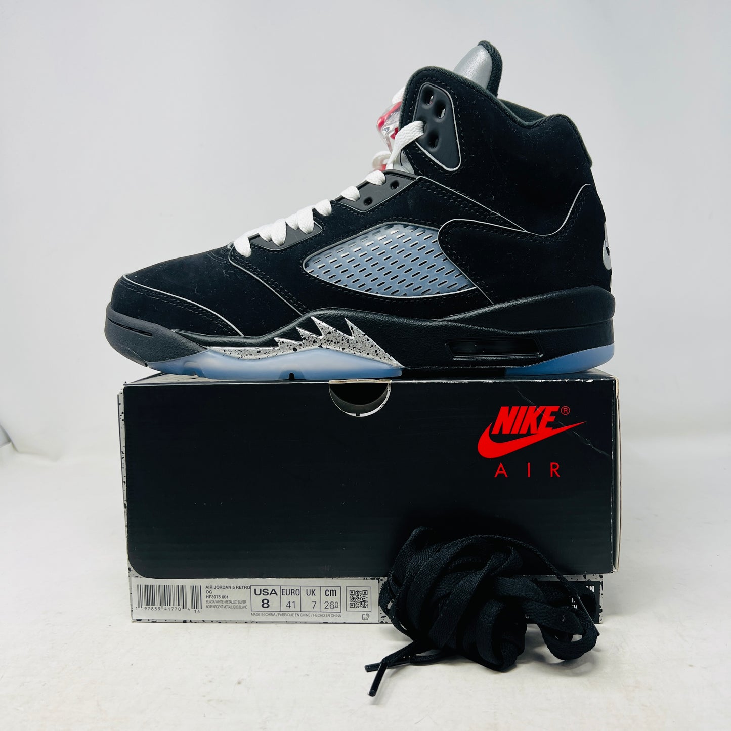 Jordan 5 Retro OG Black Metallic Reimagined