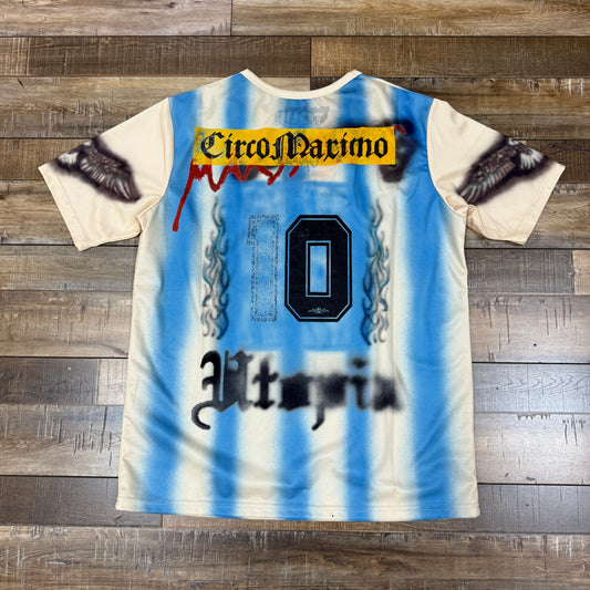 Travis Scott Argentina Soccer Jersey Multicolor
