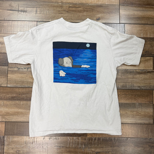 KAWS X Uniqlo Floating Graphic Tee Shirt White