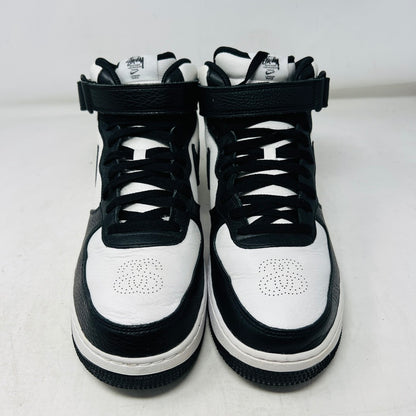 Nike Air Force 1 Mid Stussy Light Bone Black