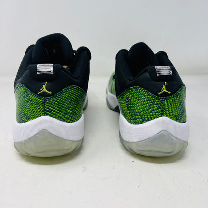 Jordan 11 Retro Low Green Snakeskin