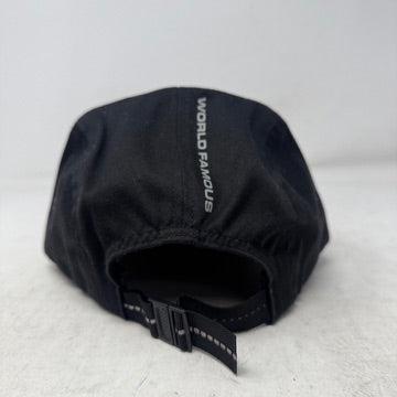 Supreme Reflective Tab Pocket Camp Cap Black