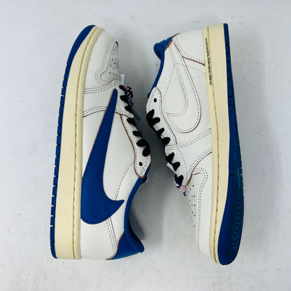 Jordan 1 Retro Low OG SP Fragment x Travis Scott Sail Military Blue