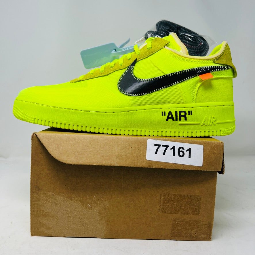 【ぬーぴー】NIKE Off-White AF 1 low volt Nike Air Force 1 Low Off-White Volt – Holy Ground