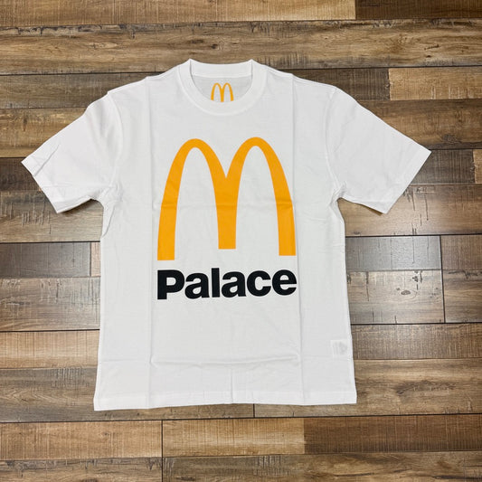 Palace x McDonald's Logo T-shirt White