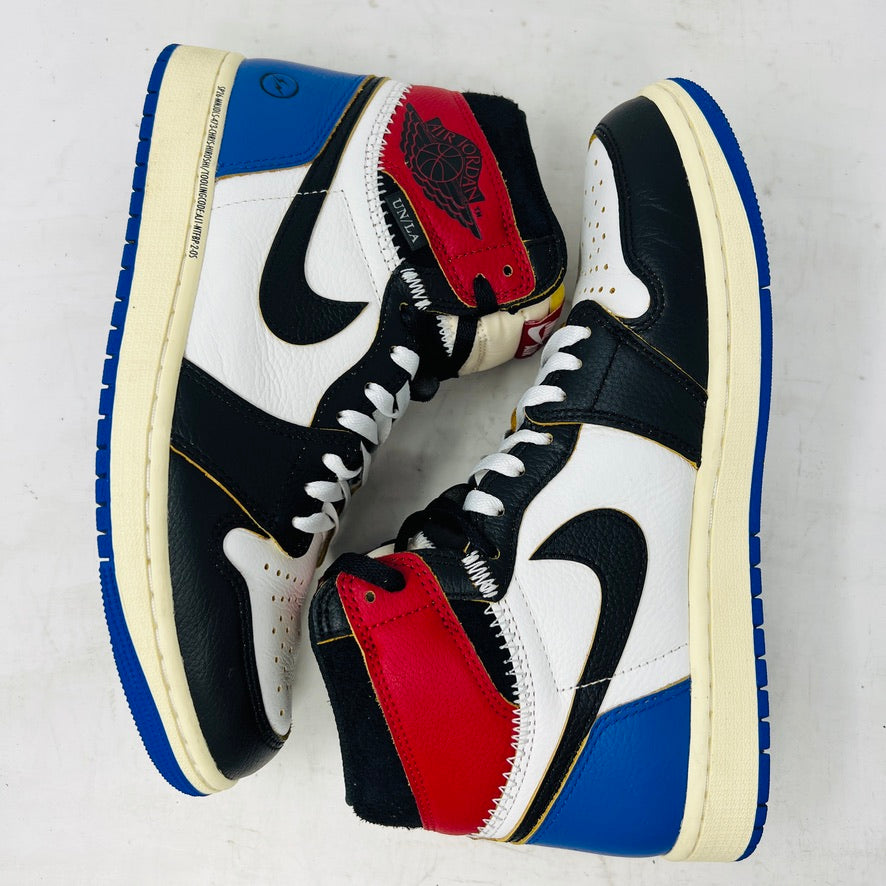 Jordan 1 Retro High OG SP Fragment x Union LA Varsity Red Sport Royal