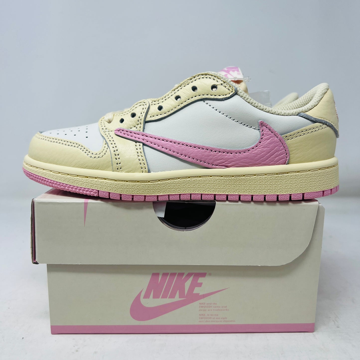 Jordan 1 Retro Low OG SP Travis Scott Shy Pink (PS)
