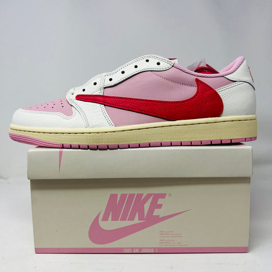 Jordan 1 Retro Low OG SP Travis Scott Sail Tropical Pink