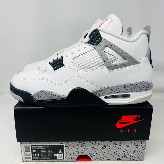 Jordan 4 Retro White Cement (2025)