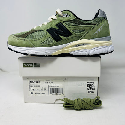 New Balance 990v3 MiUSA JJJJound Olive