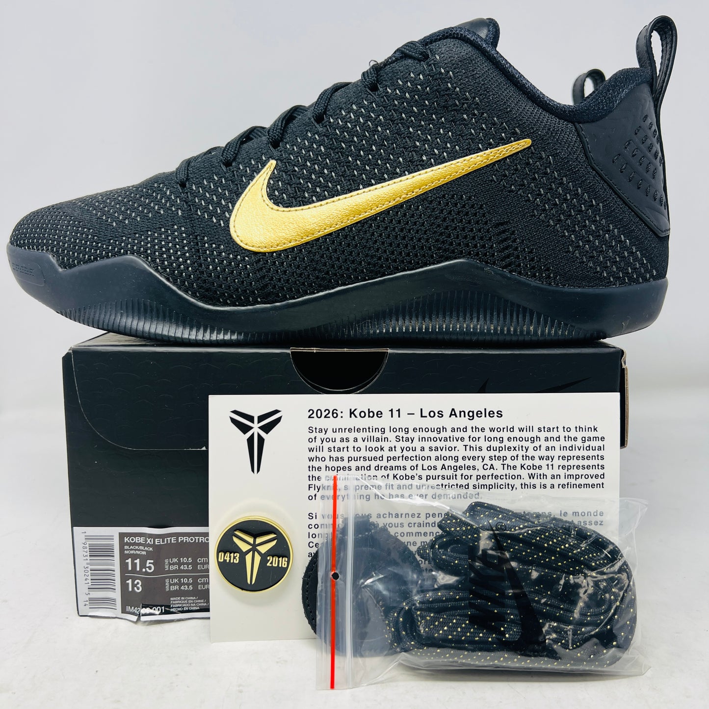 Nike Kobe 11 Elite Low Protro Fade to Black (2026)