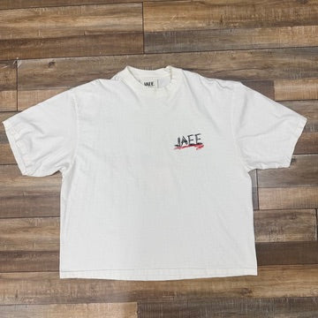 JAEE WWE  Boxy Tee White