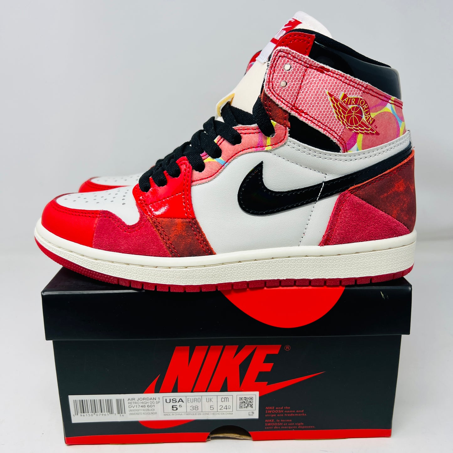 Jordan 1 Retro High OG Spider-Man Across the Spider-Verse